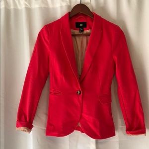 Pink blazer